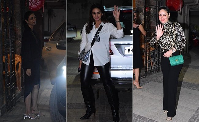 करीना कपूर, तब्बू, हुमा कुरैशी समेत अन्य सेलेब्स ने इस तरह की पार्टी जलाई