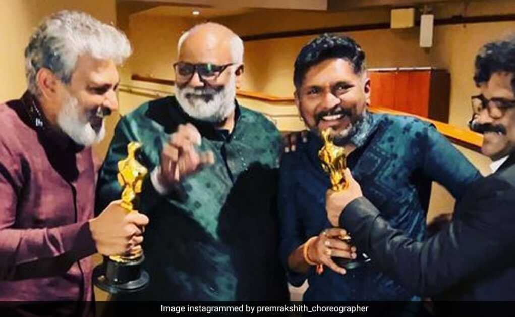 टीम नातू नातु एक 'मिलियन डॉलर पिक्चर' में, कोरियोग्राफर प्रेम रक्षित के सौजन्य से