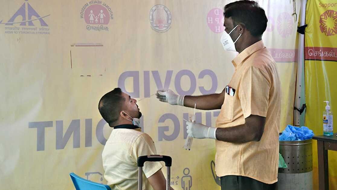 भारत में 524 COVID-19 मामलों में एक दिन की वृद्धि