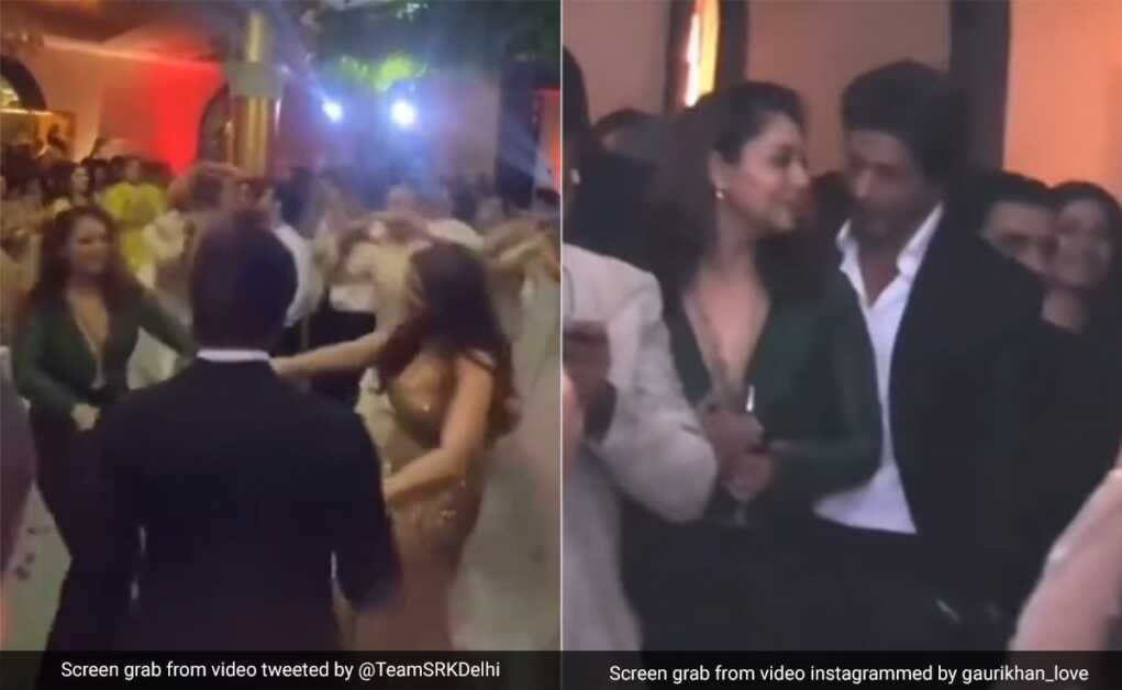 वायरल: अलाना पांडे की शादी में डांस करते शाहरुख खान और गौरी।  पर्याप्त कथन