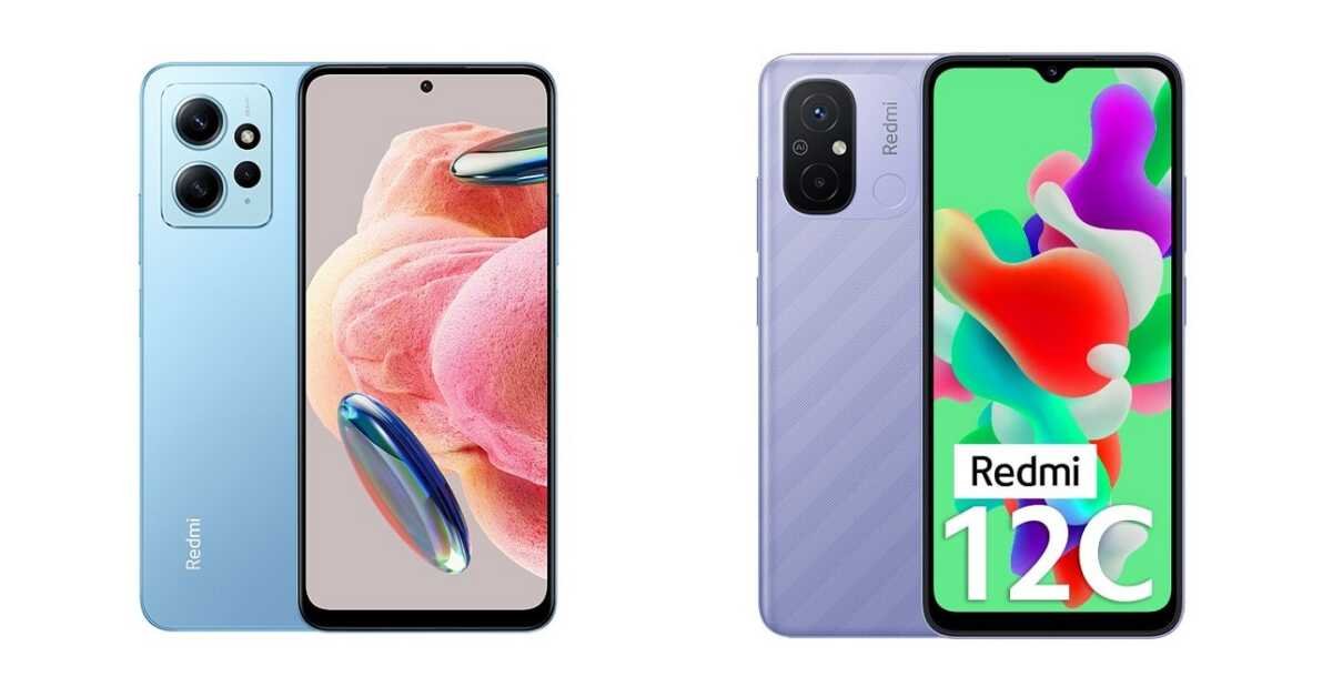 Redmi Note 12 4G और 12C की बिक्री आज से शुरू, 1 हजार रुपये सस्ते में खरीदें स्मार्टफोन