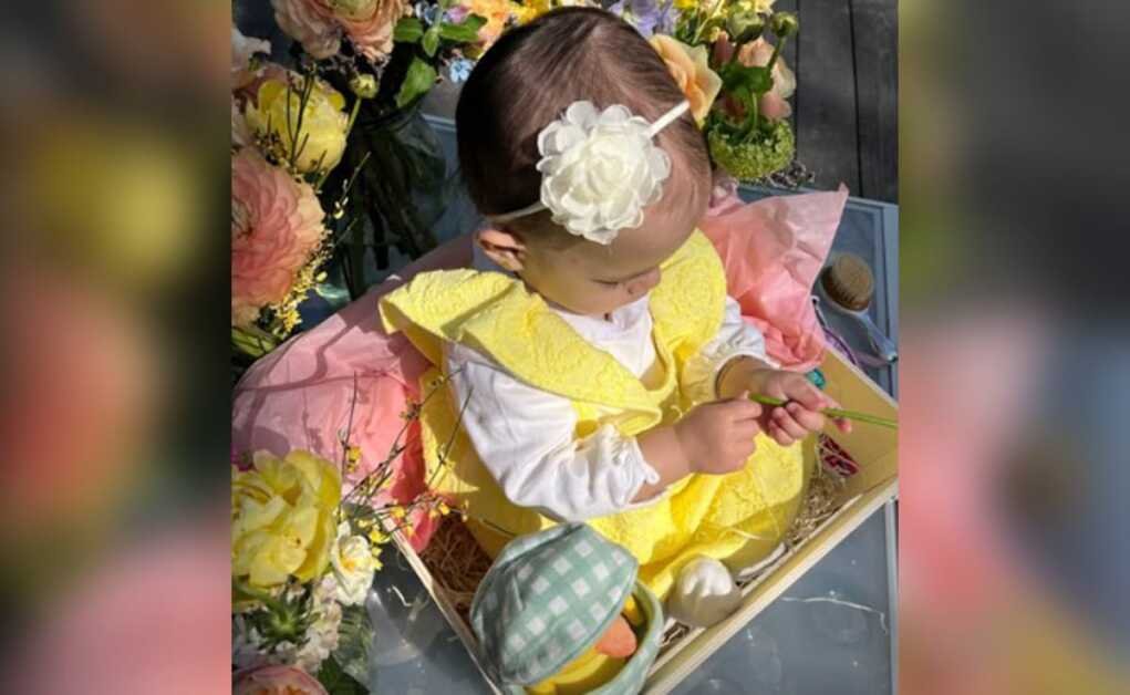 प्रियंका चोपड़ा ने ईस्टर सेलिब्रेशन से बेटी मालती मैरी की क्यूट तस्वीर शेयर की।  हमारा दिन बना है