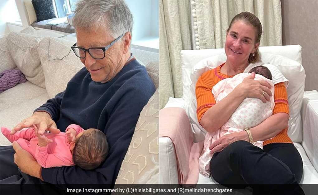 'बर्स्टिंग विद प्राइड': बिल गेट्स, पूर्व पत्नी मेलिंडा ने नवजात पोती के साथ तस्वीरें साझा कीं