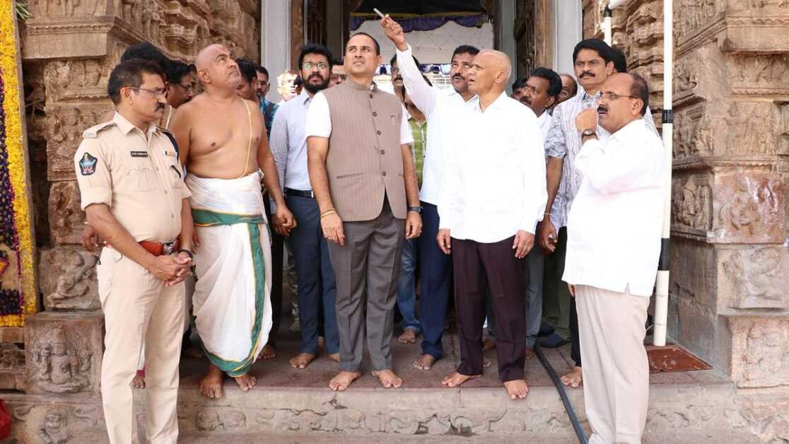 वोंटीमिट्टा में सीता राम कल्याणम से पहले भक्तों को तालम्ब्रालु भेंट किया जाएगा