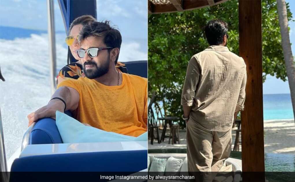 होने वाले माता-पिता राम चरण और उपासना बीच डेस्टिनेशन पर छुट्टियां मना रहे हैं।  तस्वीरें देखें