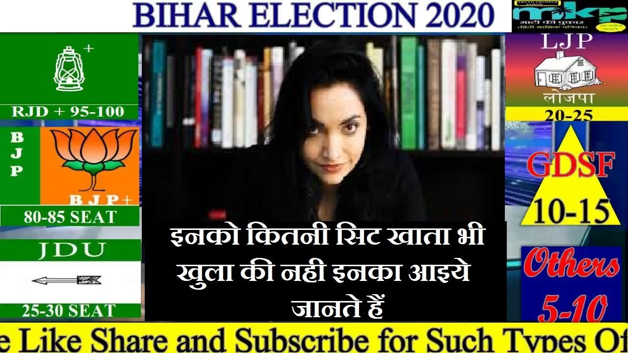 Bihar Election 2020 Exit Poll | Plurals Party Exposed ? | Pushpam Priya ? | GDSF | Bihar Assembly |