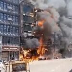 पटना के होटल में आग, 6 की मौत: 20 घायल पीएमसीएच में भर्ती, 45 का रेस्क्यू; कई लोगों ने कूदकर बचाई जान