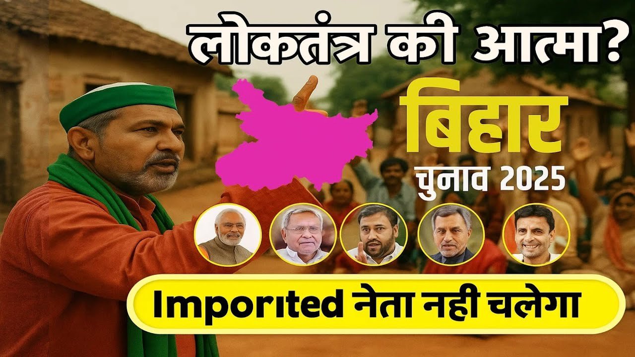 लोकतंत्र की आत्मा: इंपोर्टेड नेता खत्म करो! पॉडकास्ट