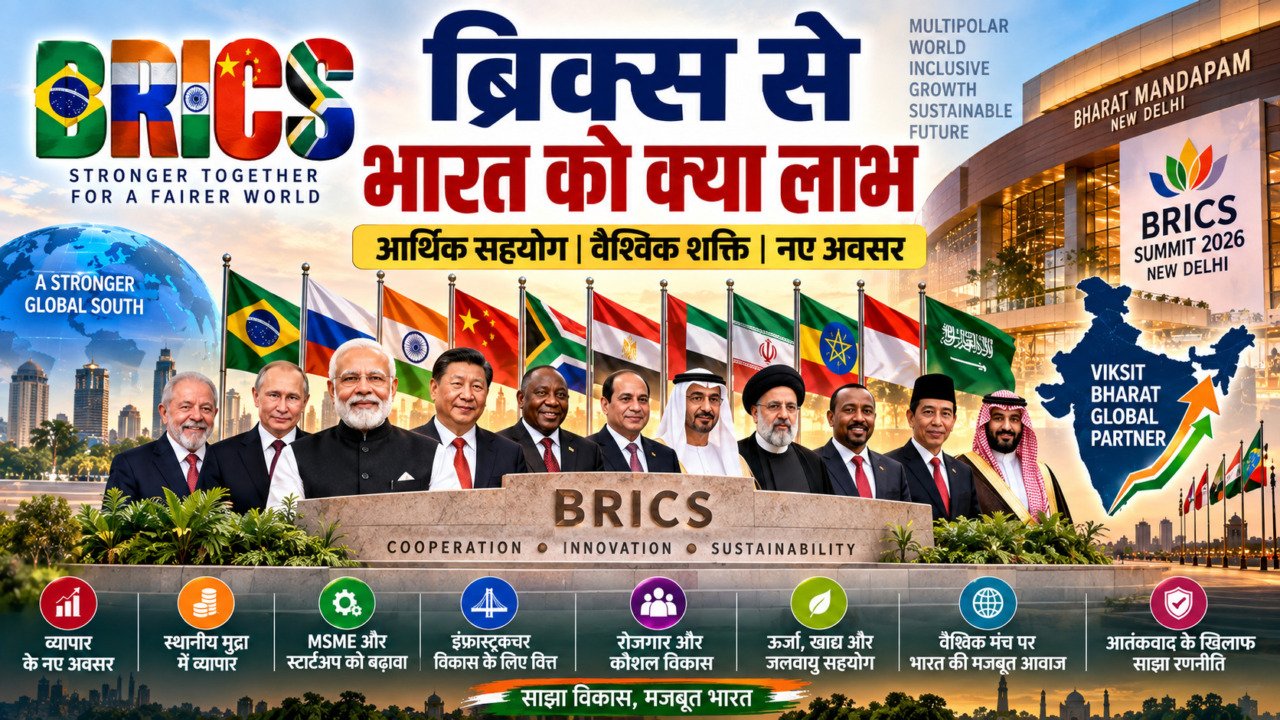 ब्रिक्स से भारत को क्या लाभ